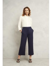 Hobbs - Josephine Linen Trousers - Lyst