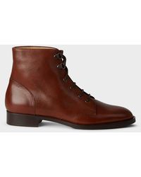 Hobbs Leather Amber Boot in Black - Lyst