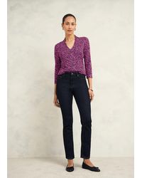 Hobbs - Aimee Printed Top - Lyst