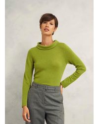 Hobbs - Audrey Wool Cashmere Jumper - Lyst