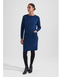 Hobbs - Devora Knitted Dress With Cashmere - Lyst