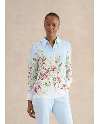 Hobbs - Sabina Floral Shirt - Lyst