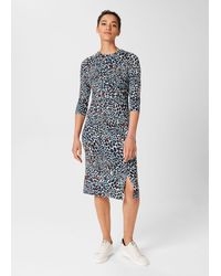 Hobbs - Jemma Jersey Dress - Lyst