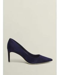 Hobbs - Leila Suede Court Shoes - Lyst