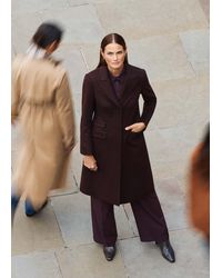 Hobbs - Maeva Wool Coat - Lyst