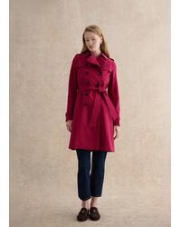 Hobbs - Petite Skylar Shower Resistant Trench Coat - Lyst