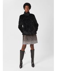 Hobbs - Lia Faux Fur Coat - Lyst