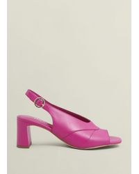 Hobbs - Karina Leather Sandals - Lyst