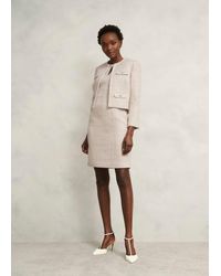 Hobbs - Oriana Tweed Jacket - Lyst
