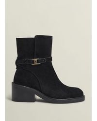 Hobbs - Sydney Suede Ankle Boots - Lyst