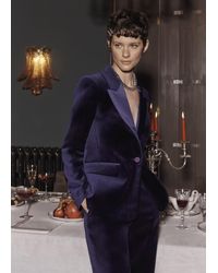 Hobbs - Heather Velvet Jacket - Lyst