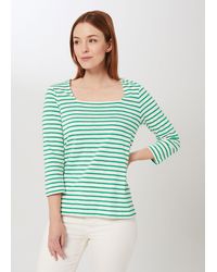 Hobbs - Ginny Cotton T-shirt - Lyst