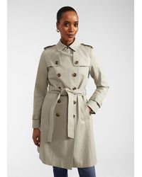 Hobbs - Petite Saskia Shower Resistant Trench Coat - Lyst