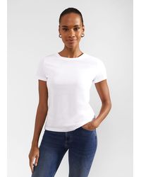 Hobbs - Pixie Cotton T-shirt - Lyst