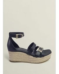 Hobbs - Paloma Leather Espadrilles - Lyst