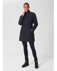 Hobbs - Florentina Quilted Coat - Lyst