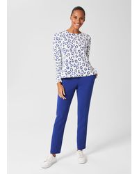 Hobbs - Suki Slim Trousers - Lyst