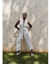 Hobbs - Destiny Linen Jumpsuit - Lyst