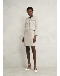 Hobbs - Oriana Tweed Jacket - Lyst