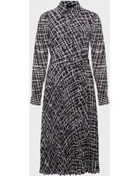 Hobbs Cressida Fit And Flare Dress in Blue | Lyst UK