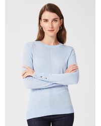 Hobbs - Morgan Jumper With Silk - Lyst