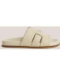 Hobbs - Emma Woven Slides - Lyst