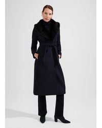 Hobbs - Arielle Wool Blend Coat - Lyst