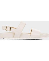 hobbs white sandals
