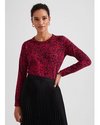Hobbs - Harlow Cotton Blend Jumper - Lyst