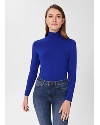 Hobbs - Mischa Roll Neck Top - Lyst