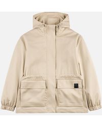 Hogan - Chaqueta Field Jacket En Tejido Gabardina De Algodón - Lyst