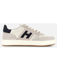 Hogan - H668 Allacciato H Banda Sneakers - Lyst