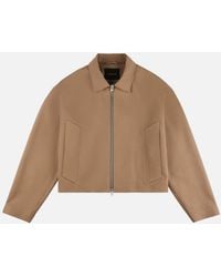 Hogan - Jacke aus Baumwollgabardine - Lyst