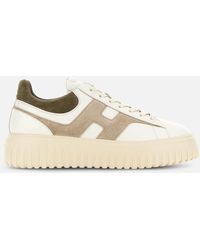 Hogan - Logo Panel Low-Top Sneakers - Lyst