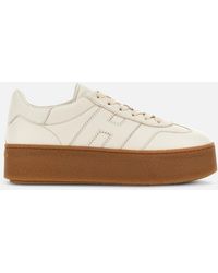Hogan - Yogurt H698 Allacciato H Lace-Up Shoes - Lyst