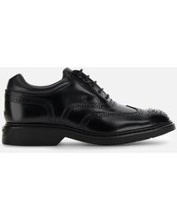 Hogan Zapato de Cordones H576 - Negro