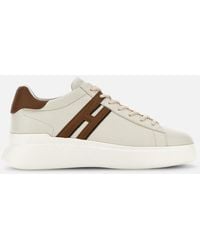 Hogan - H580 Allacciato H Profilo Sneakers - Lyst