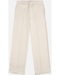 Hogan - Pantalones En Tejido Algodón Y Cashmere - Lyst