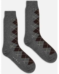 Hogan - Calcetines, Crema,Gris - Lyst