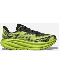 Hoka One One - Stealth/tech Clifton 9 Gore-tex Lifestyle Shoes - Lyst