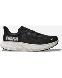 Hoka One One - Arahi 7 Schuhe für Herren in Black/White Größe 40 Weit | Straße - Lyst
