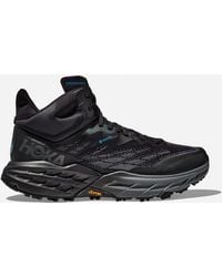 Hoka One One - Speedgoat 5 Mid GORE-TEX Chaussures pour Homme en Black Taille 42 | Trail - Lyst