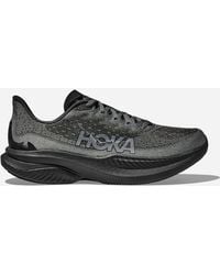 Hoka One One - Mach 6 Schuhe für Herren in Black/Outer Orbit Größe 42 | Straße - Lyst
