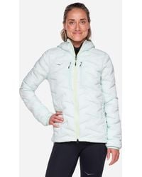 Hoka One One - SkyFill Outdoor-Jacke für Damen in Aqua Breeze Größe M | Outerwear - Lyst