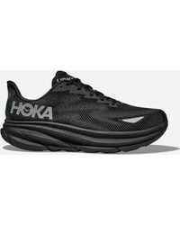 Hoka One One - Clifton 9 GORE-TEX Chaussures pour Homme en Black Taille 40 2/3 | Route - Lyst