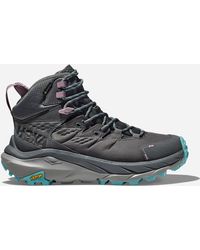 Hoka One One - Kaha 2 GORE-TEX Schuhe für Damen in Castlerock/Coastal Shade Größe 36 2/3 | Wandern - Lyst