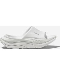 Hoka One One - Ora Recovery Slide 3 Chaussures en White Taille M34 2/3/ W36 | Récupération - Lyst