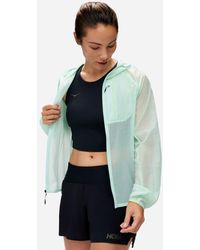 Hoka One One - Skyflow Jacke für Damen in Sunlit Ocean Größe XS | Jacken - Lyst