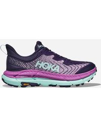 Hoka One One - Mafate Speed 4 Chaussures pour Femme en Night Sky/Orchid Flower Taille 36 2/3 | Trail - Lyst