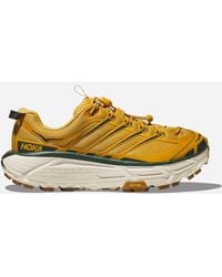 Hoka One One - Mafate Three2 Chaussures en Golden Yellow/Eggnog Taille 38 2/3 | Lifestyle - Lyst